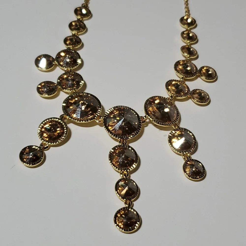 Ted Baker Crystal Chandelier Necklace